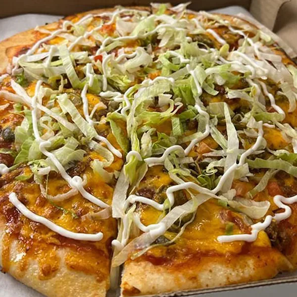 Pizza at Lavish Pizza, La Ronge SK